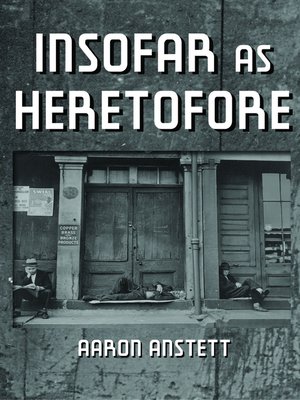 cover image of Insofar  as Heretofore